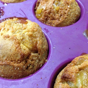 Muffin pommes caramélisées