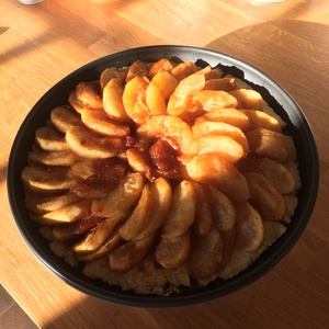 Tarte aux Pommes Caramélisées