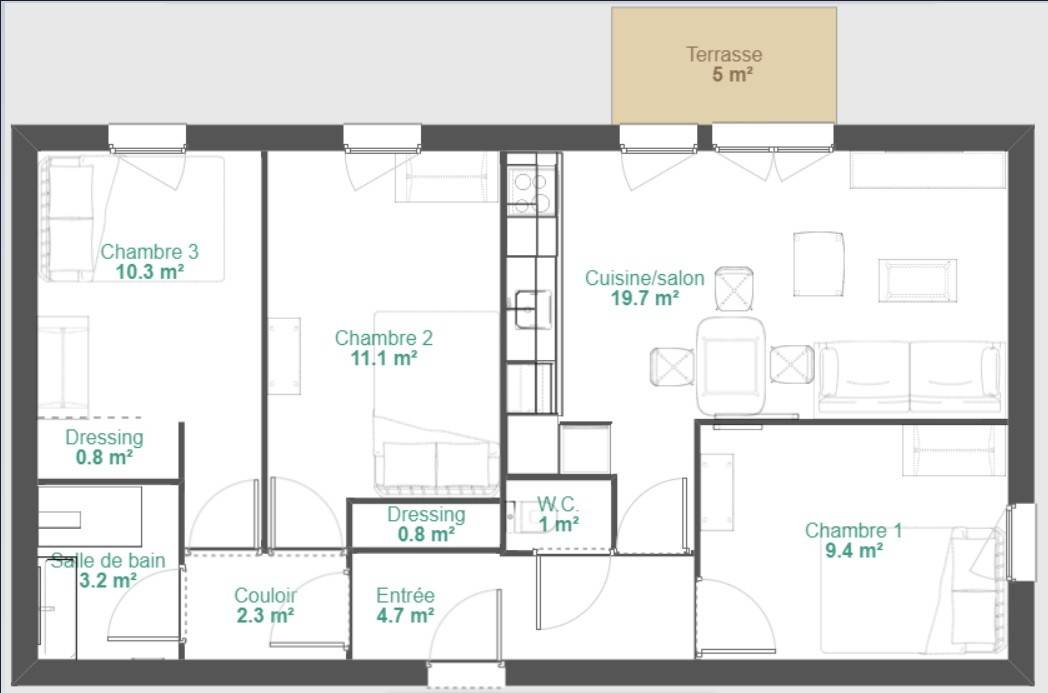 Plan du logement