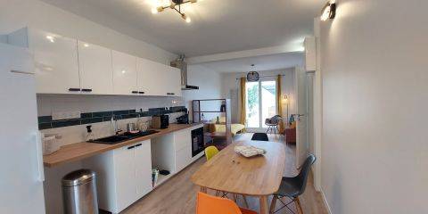 cuisine ouverte / salon