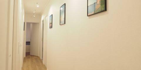 Couloir chambres