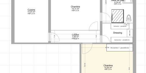 plan d'appartement