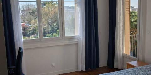 Chambre avec balcon de 13m2