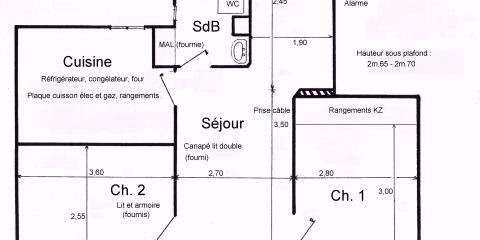 Plan appartement