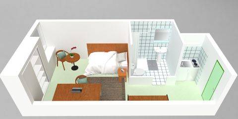 Plan 3D logement