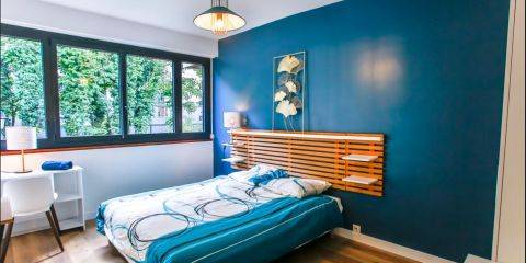 Chambre 4 - bleu canard