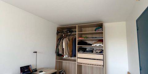 Image chambre dressing & bureau