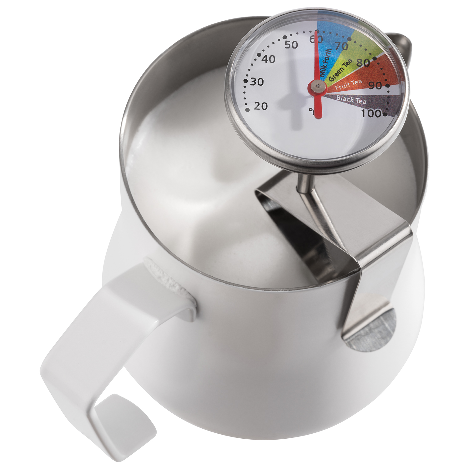 Thermometer für Milchkännchen Ø 4 cm, Länge: 13,5 cm        