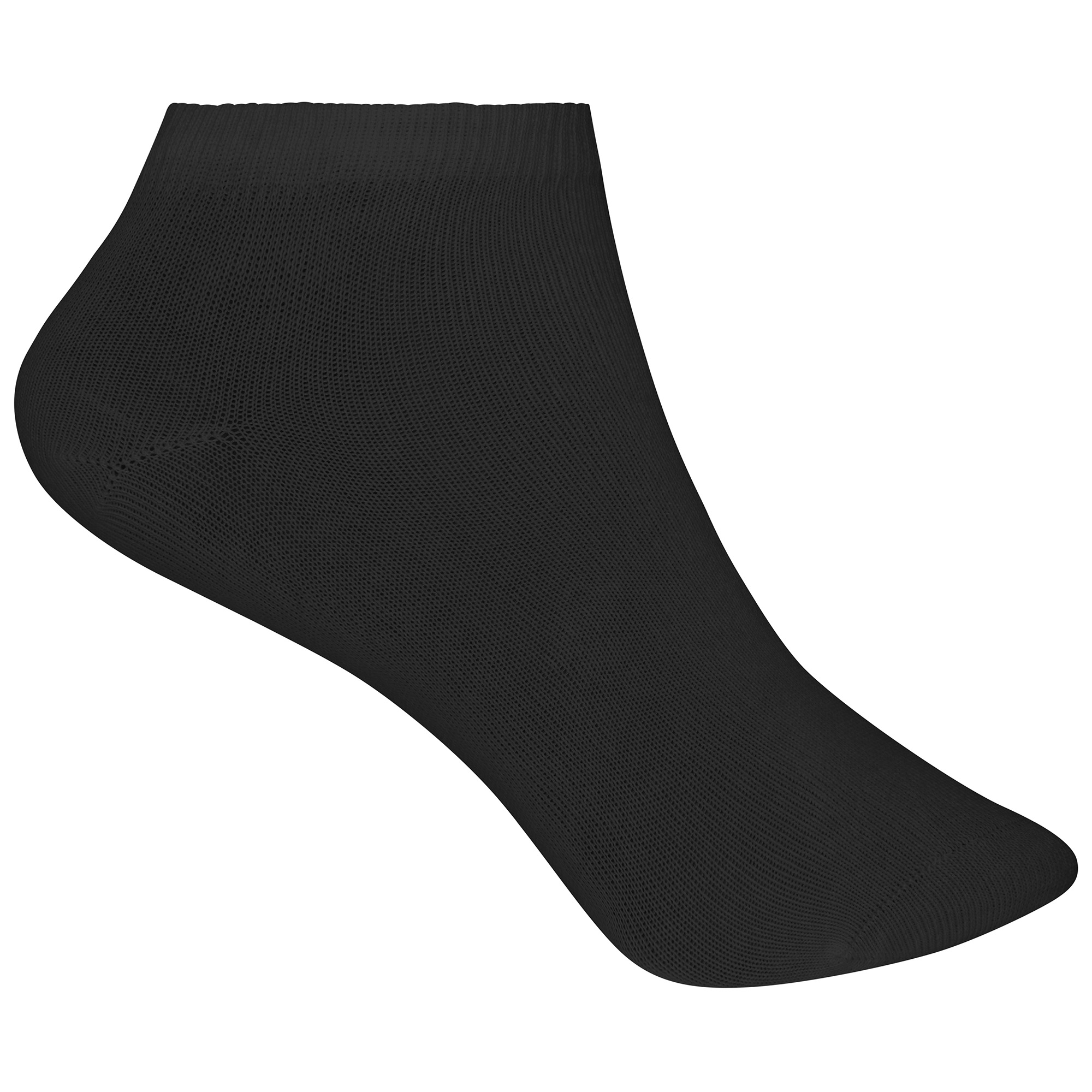 Sneaker-Socken, schwarz