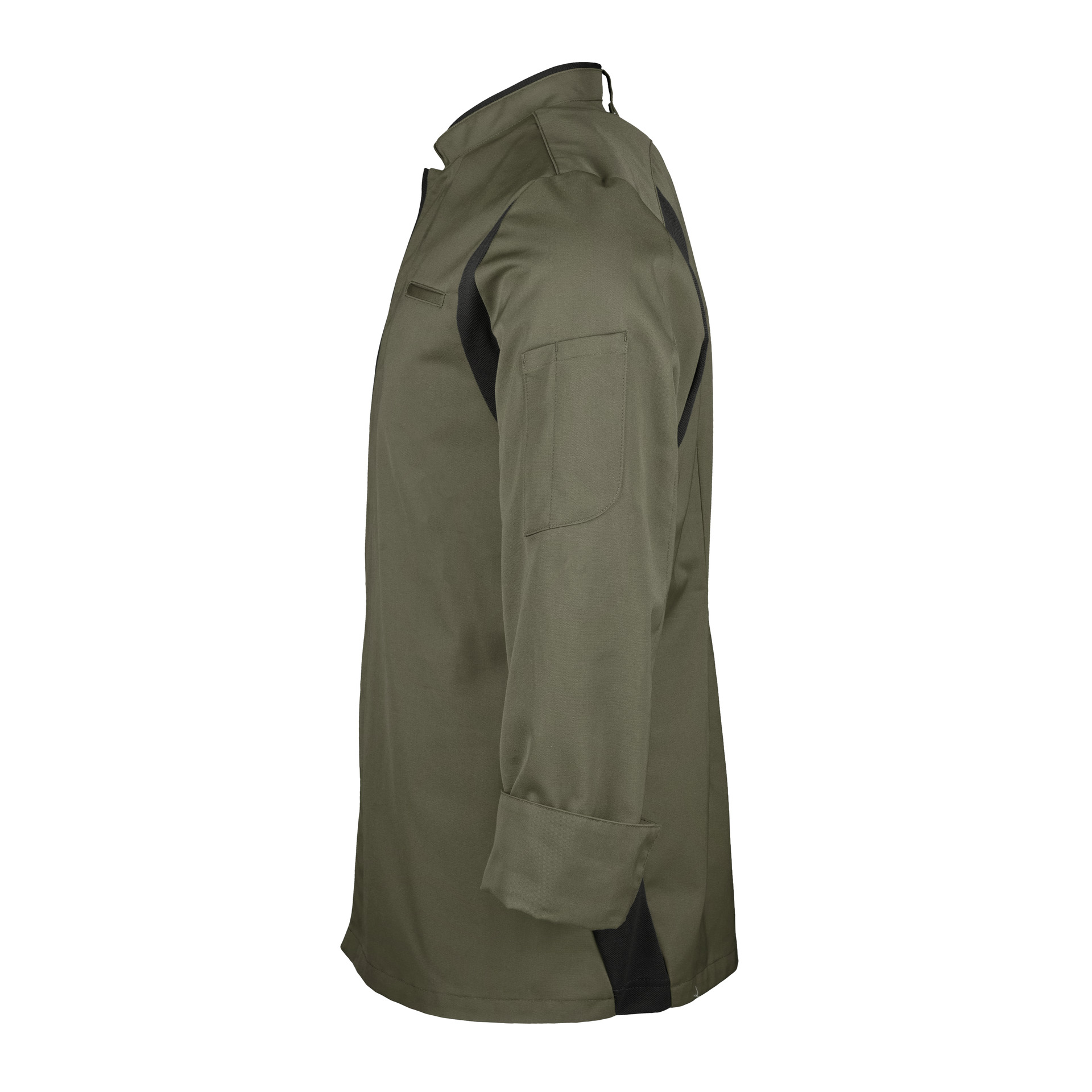 Koch-/Servicejacke FOCUS Herren schilfgrün/anthrazit