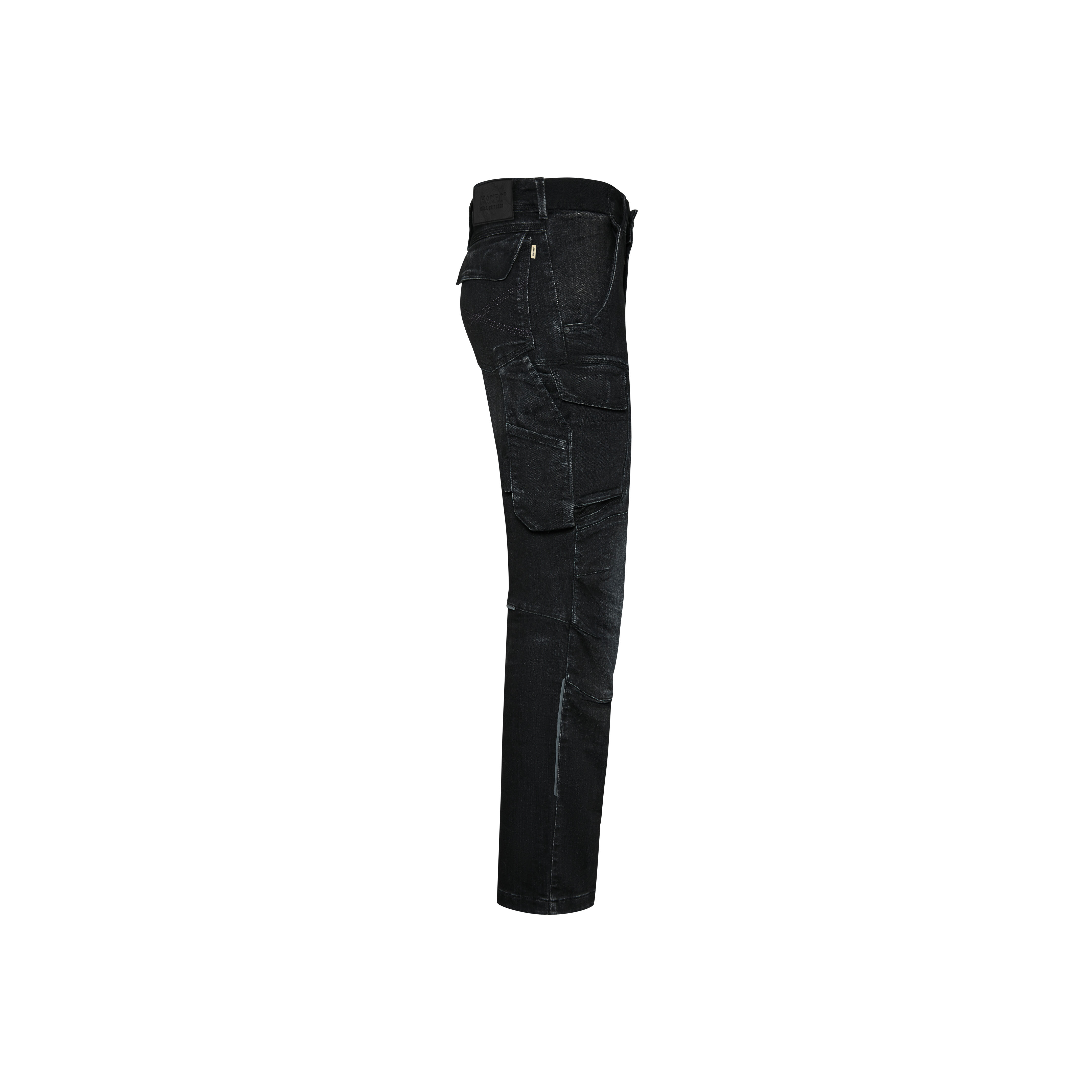 Herrenhose Worker-Jeans Dyneema x-stretch ECO, schwarz