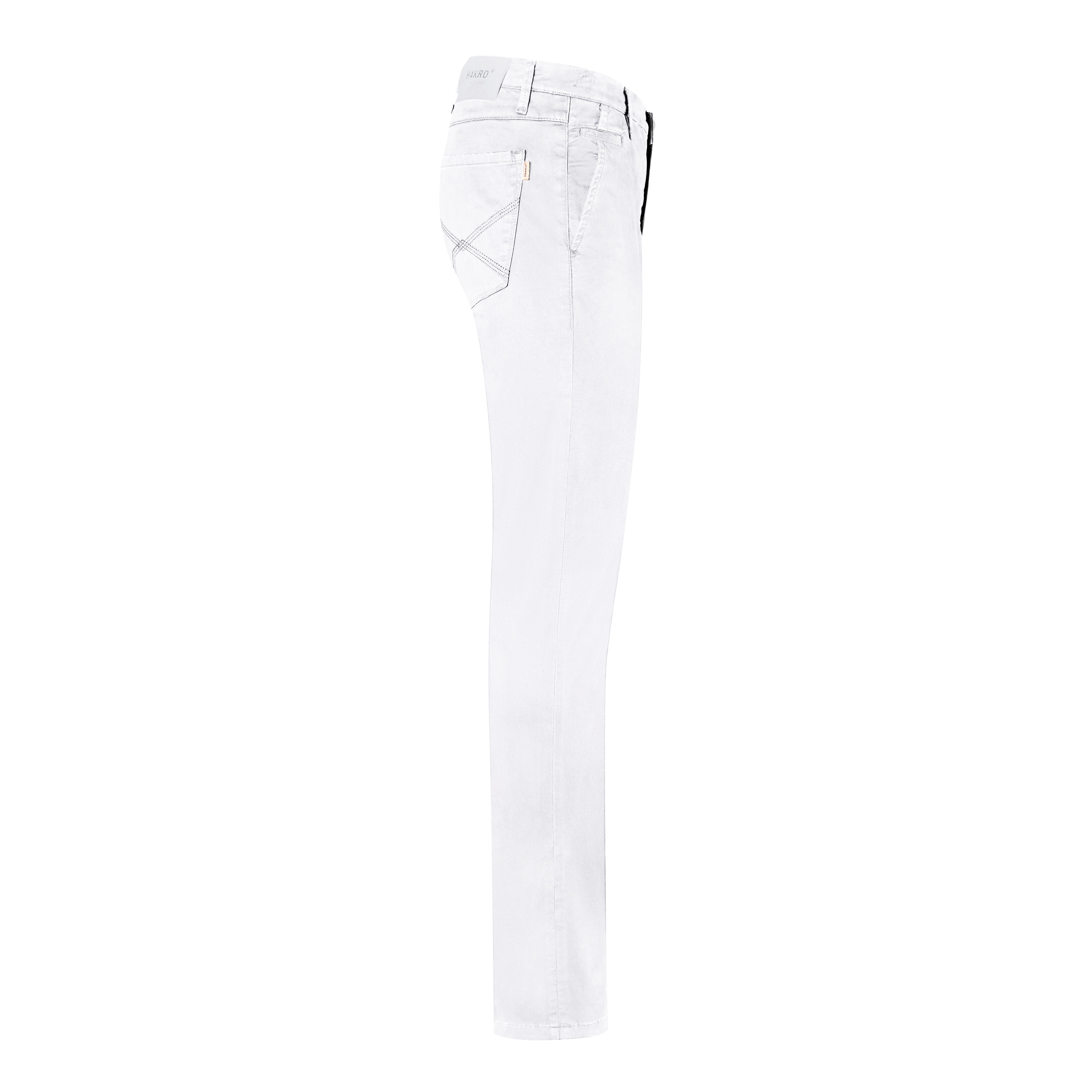 Unisex Chinohose X-Stretch, weiß