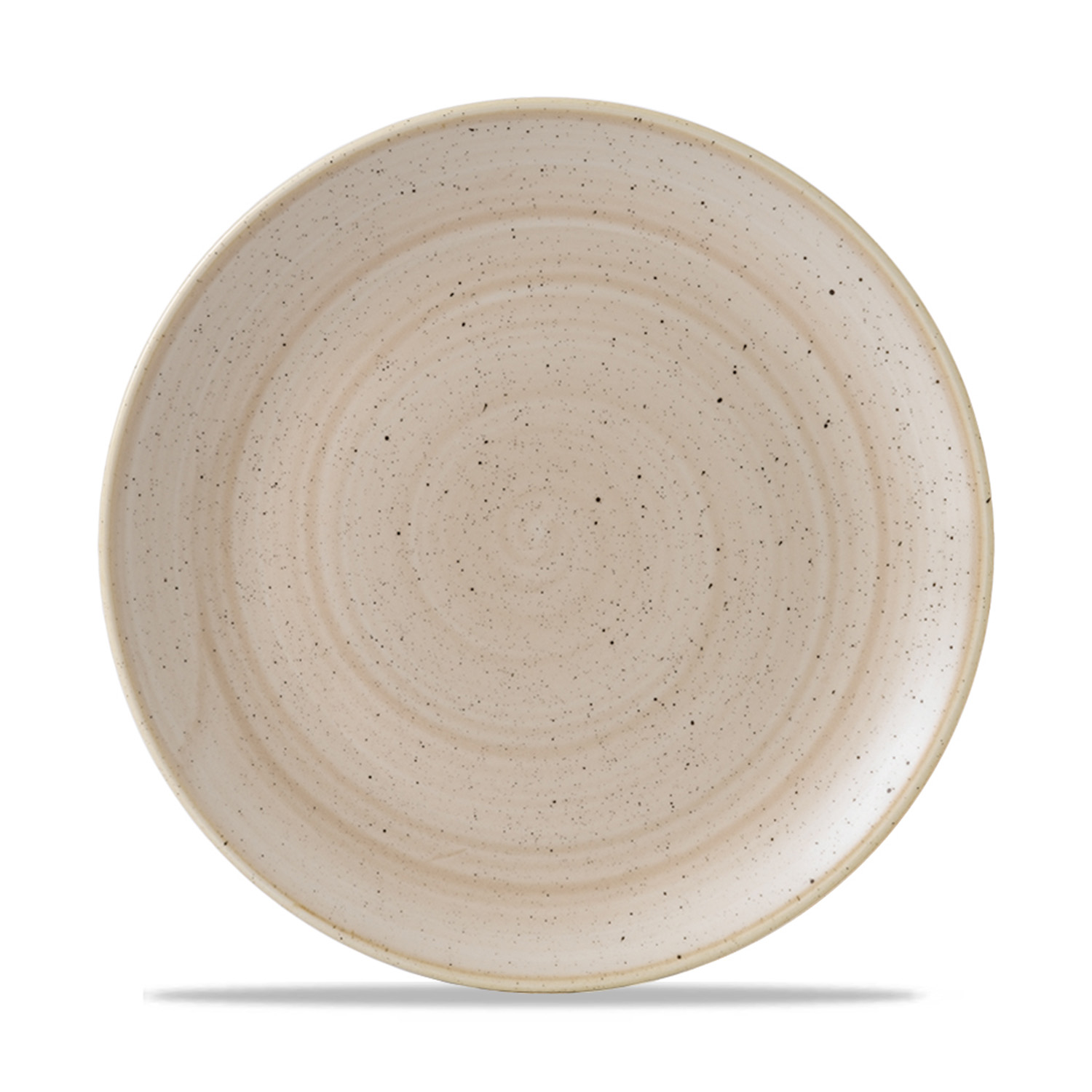 Coup Teller flach 26,0 cm, Stonecast Nutmeg Cream