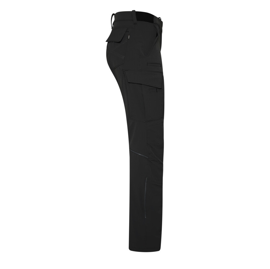 Damenhose Cargo Funktion X-Stretch, schwarz