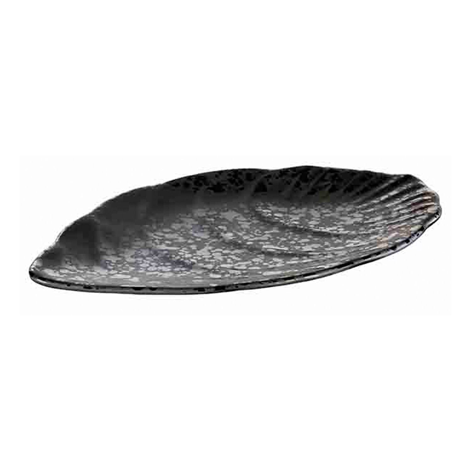Tablett -GLAMOUR- 25 x 15,5 cm, H: 1,5 cm Melamin, schwarz 