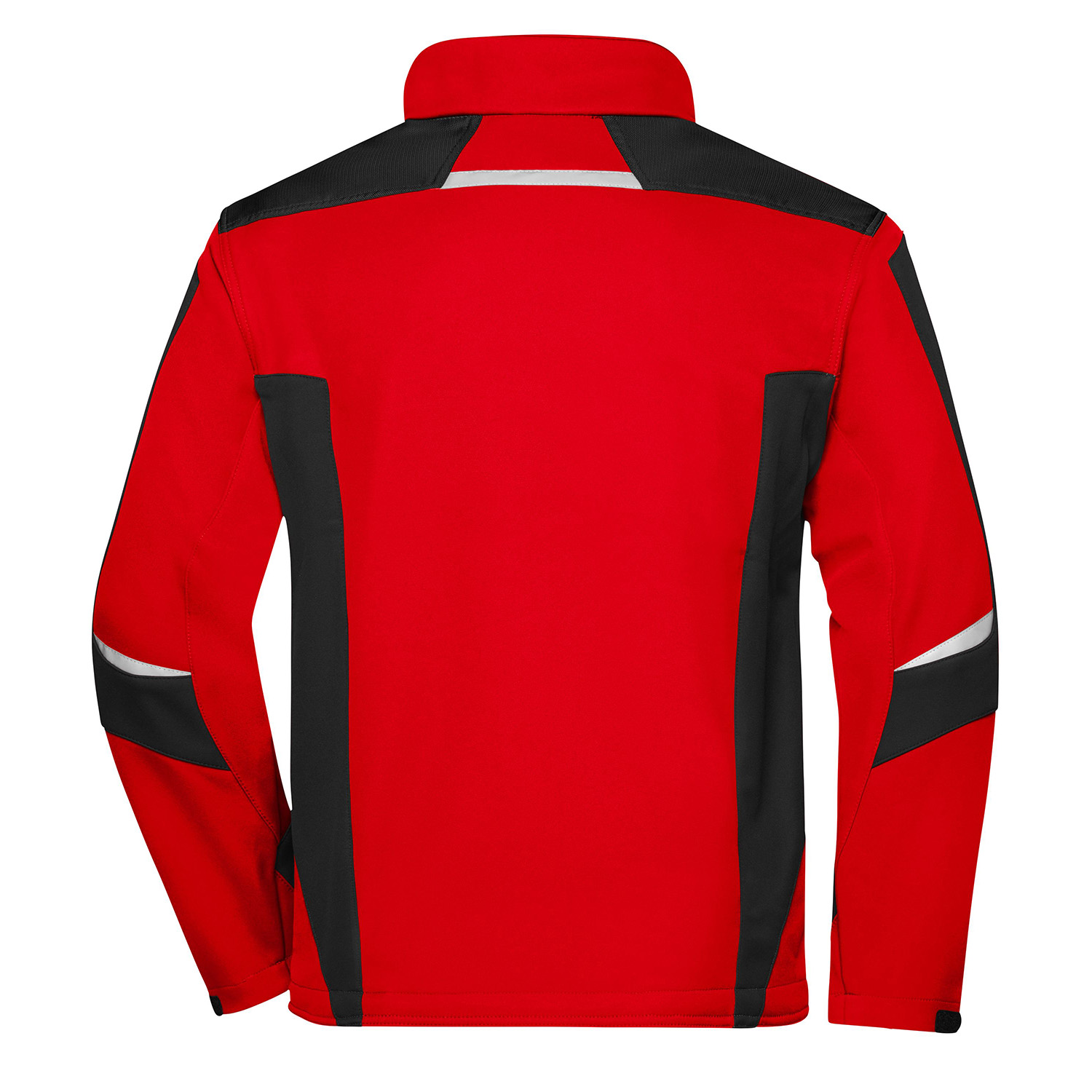 Workwear Softshell-Jacke Strong, red/black