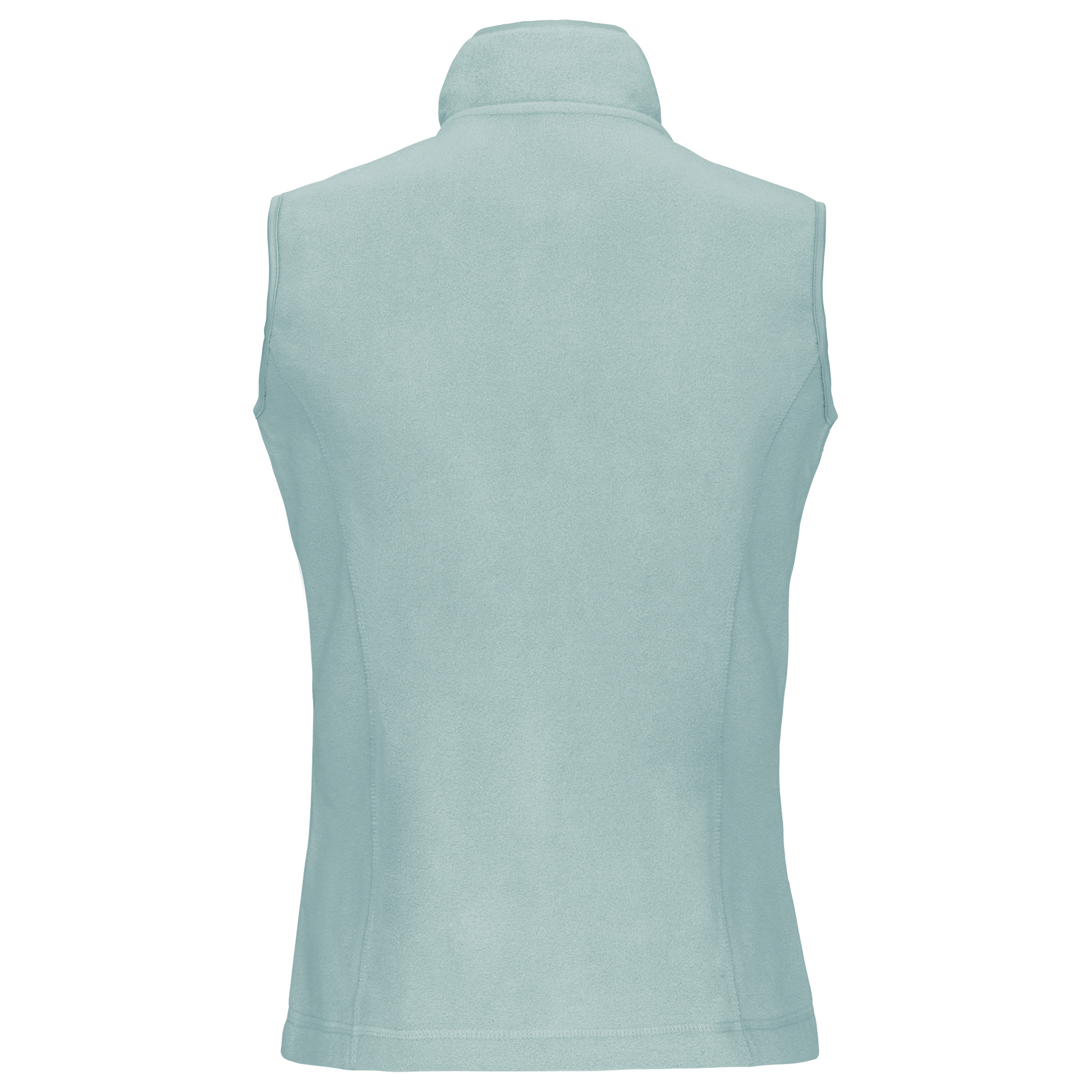 Damen-Fleece-Weste, snow grey