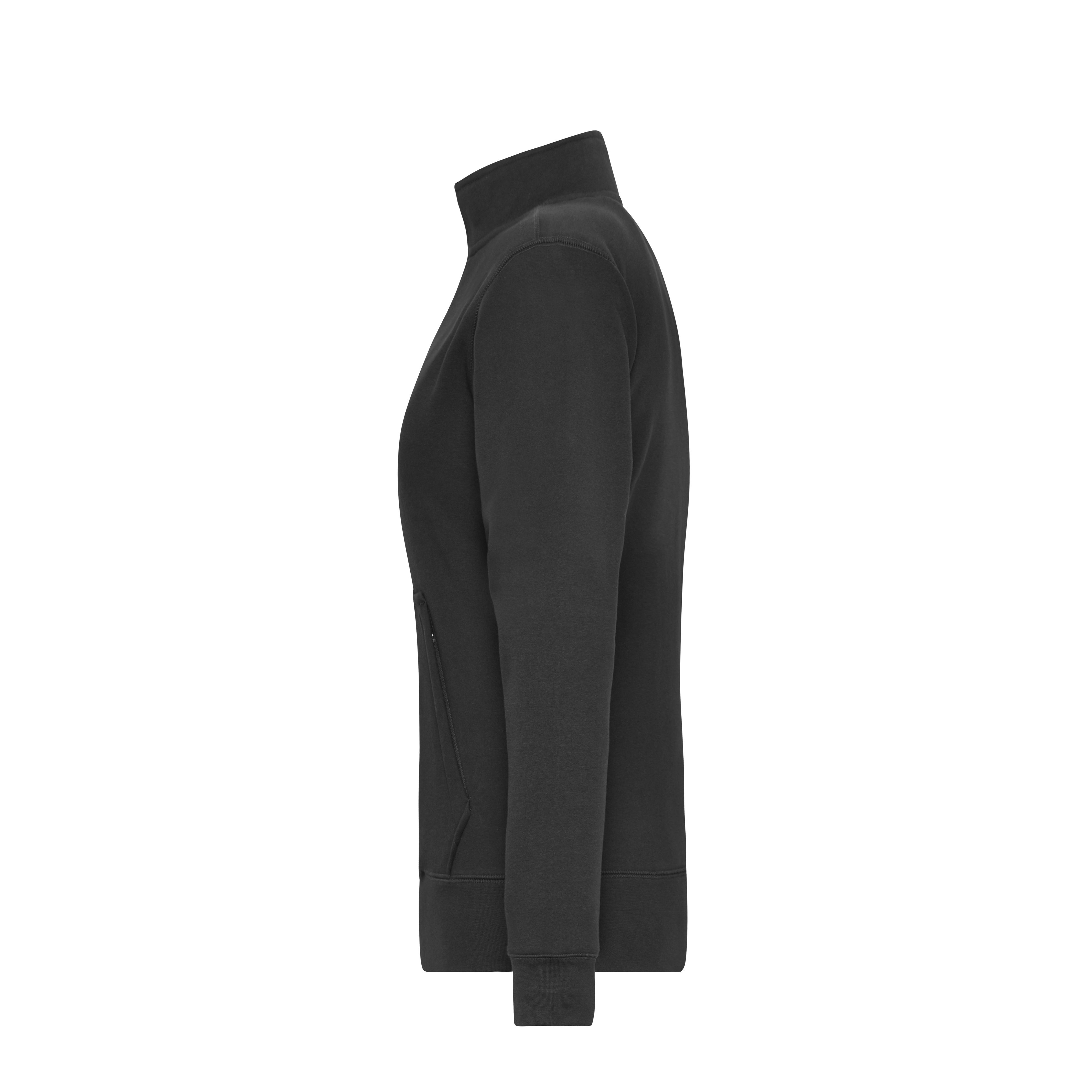 Damenjacke Solid Doubleface, schwarz