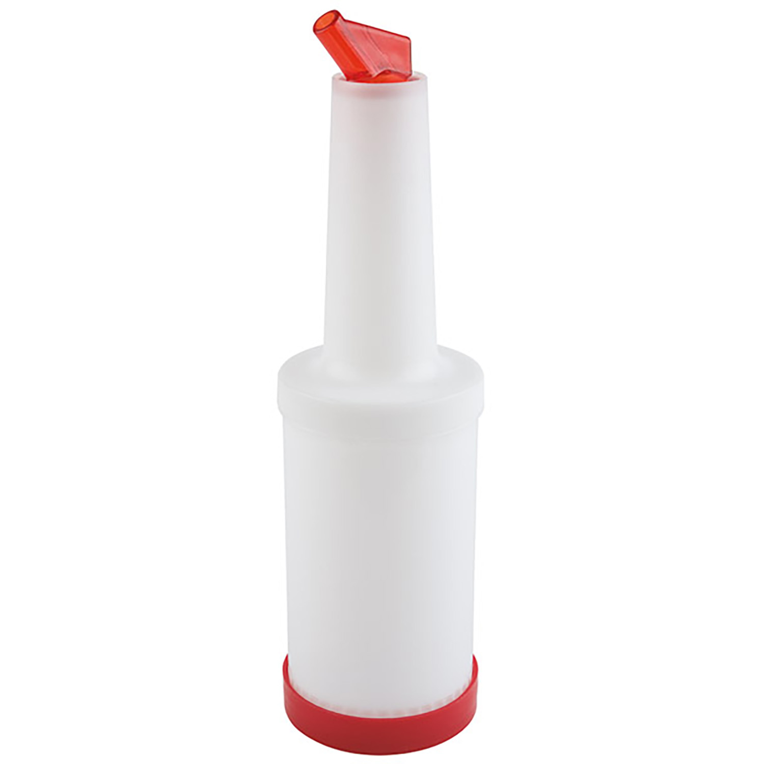 Dosier-/Vorratsflasche, klar Ø 9 cm, H: 33 cm, 0,85 Liter Polypropylen, 4-teilig