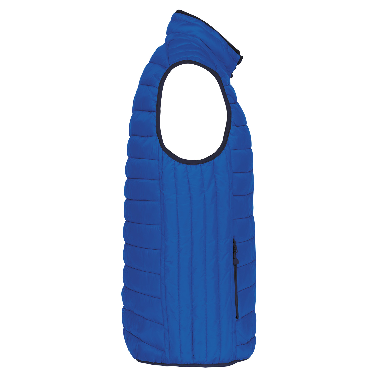 Leichte Herren-Steppweste, royalblau