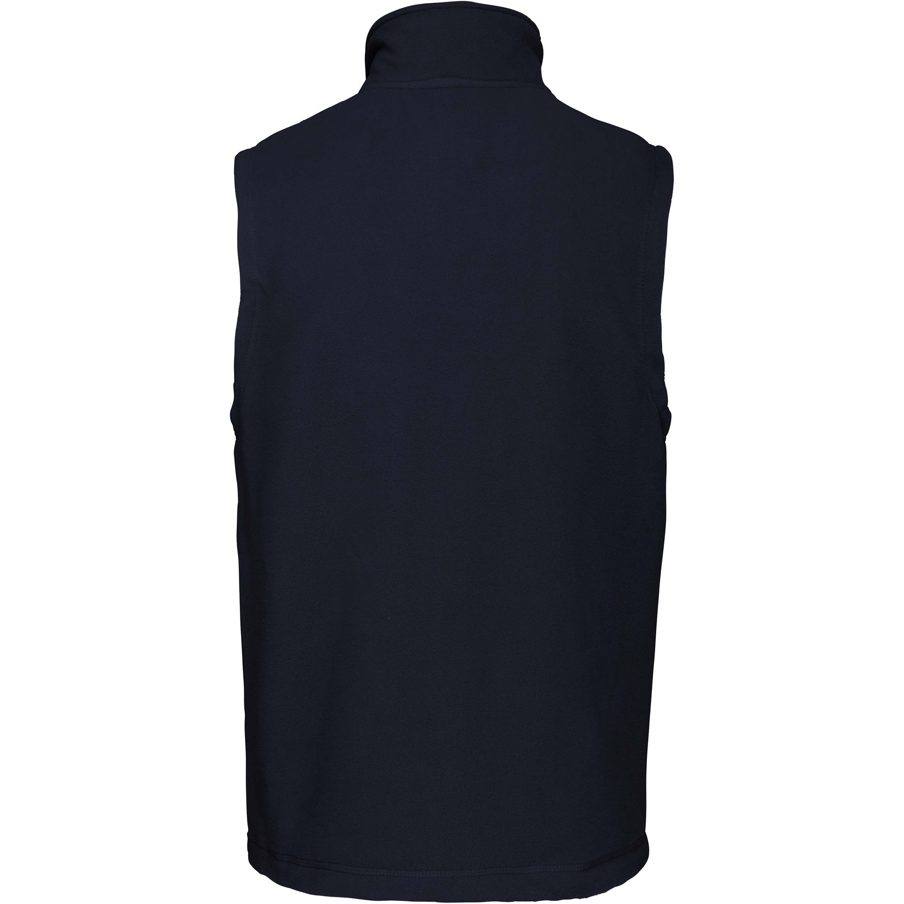 Herren-Fleece-Weste, marineblau