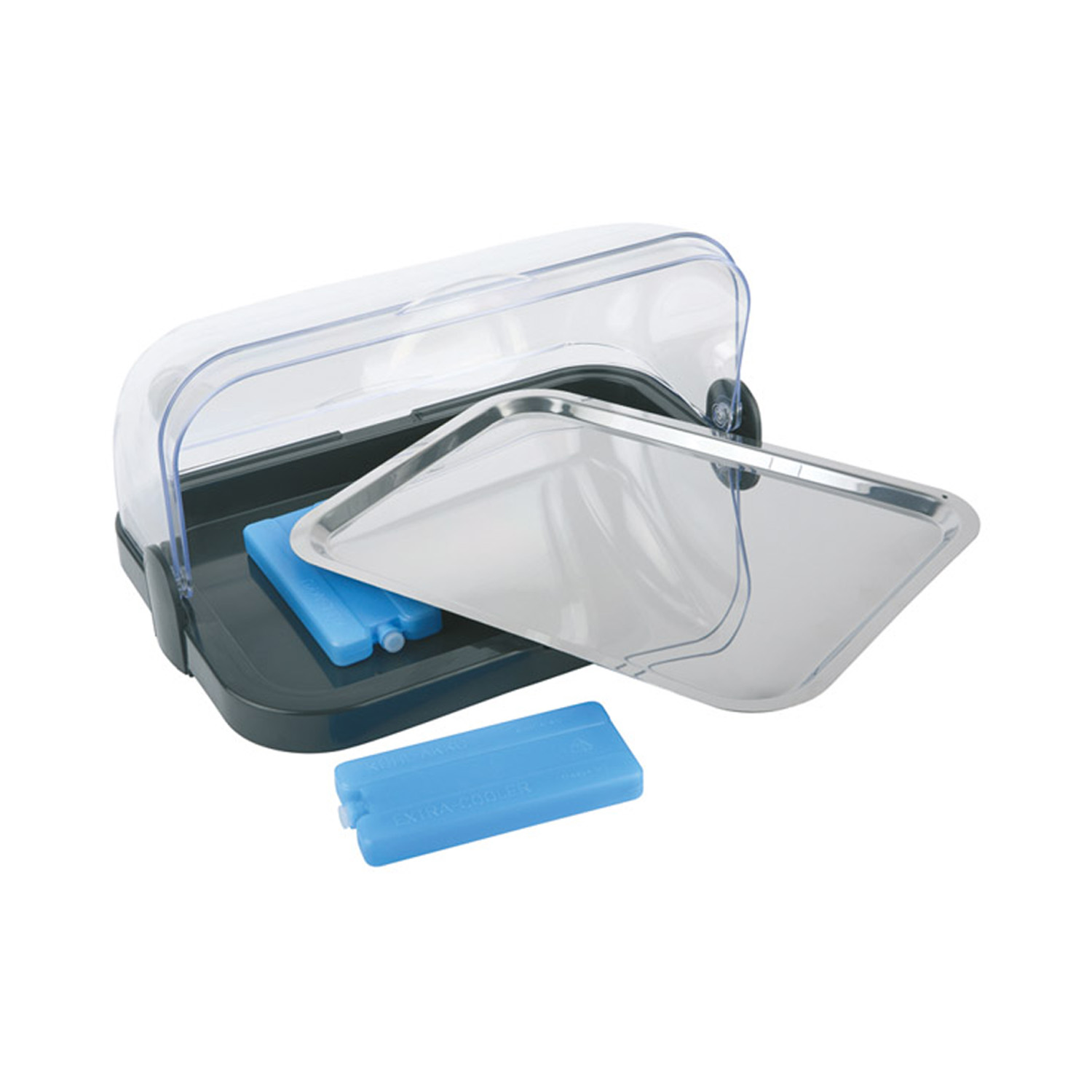 Buffetvitrine 44 x 32 cm, H: 20,5 cm bestehend aus: 