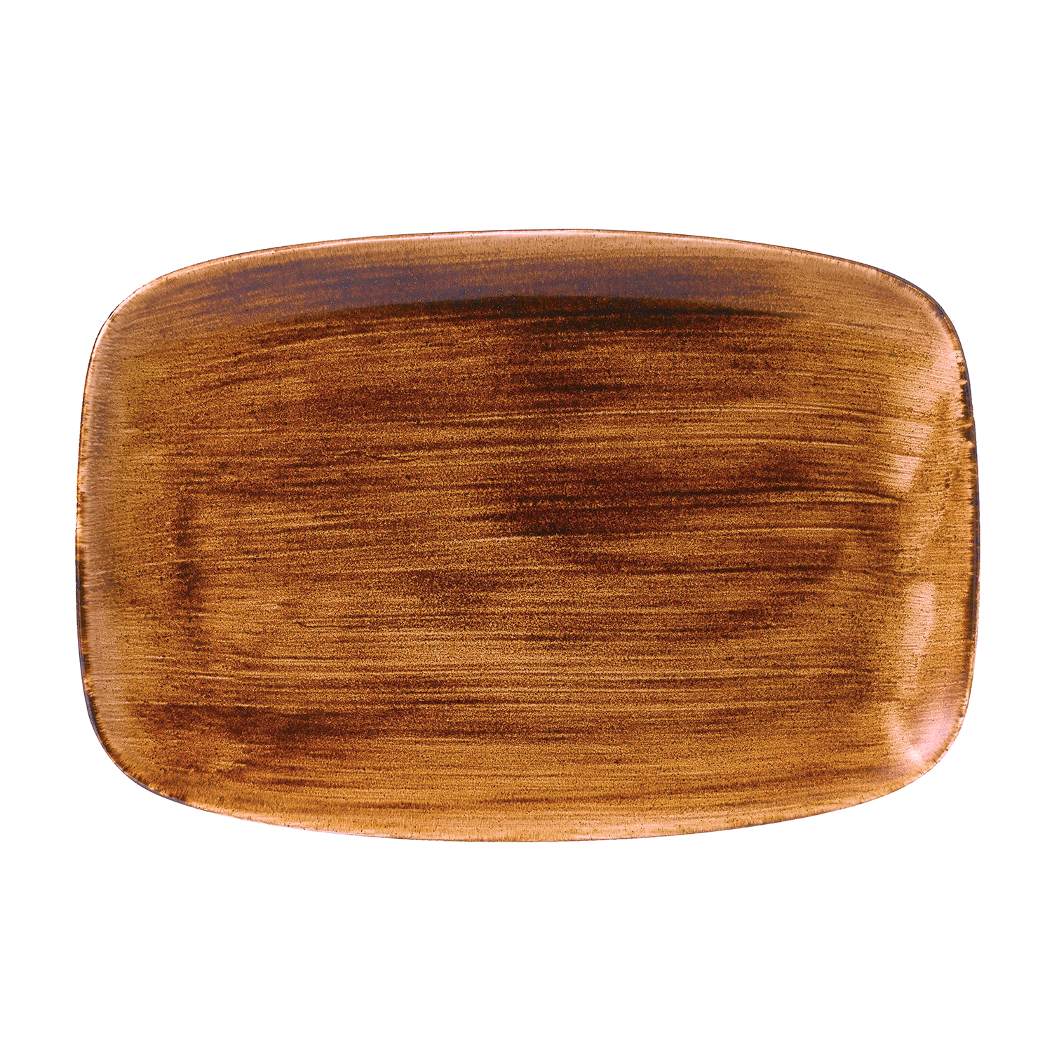 Chefs Oblong Platte No. 8, 30,0 x 19,9 cm, Stonecast Patina Vintage Copper