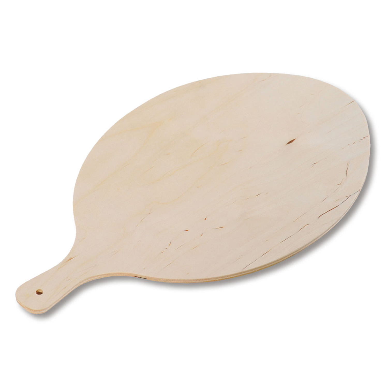 Flammkuchenbrett 38 x 30 x 0,8 cm, oval