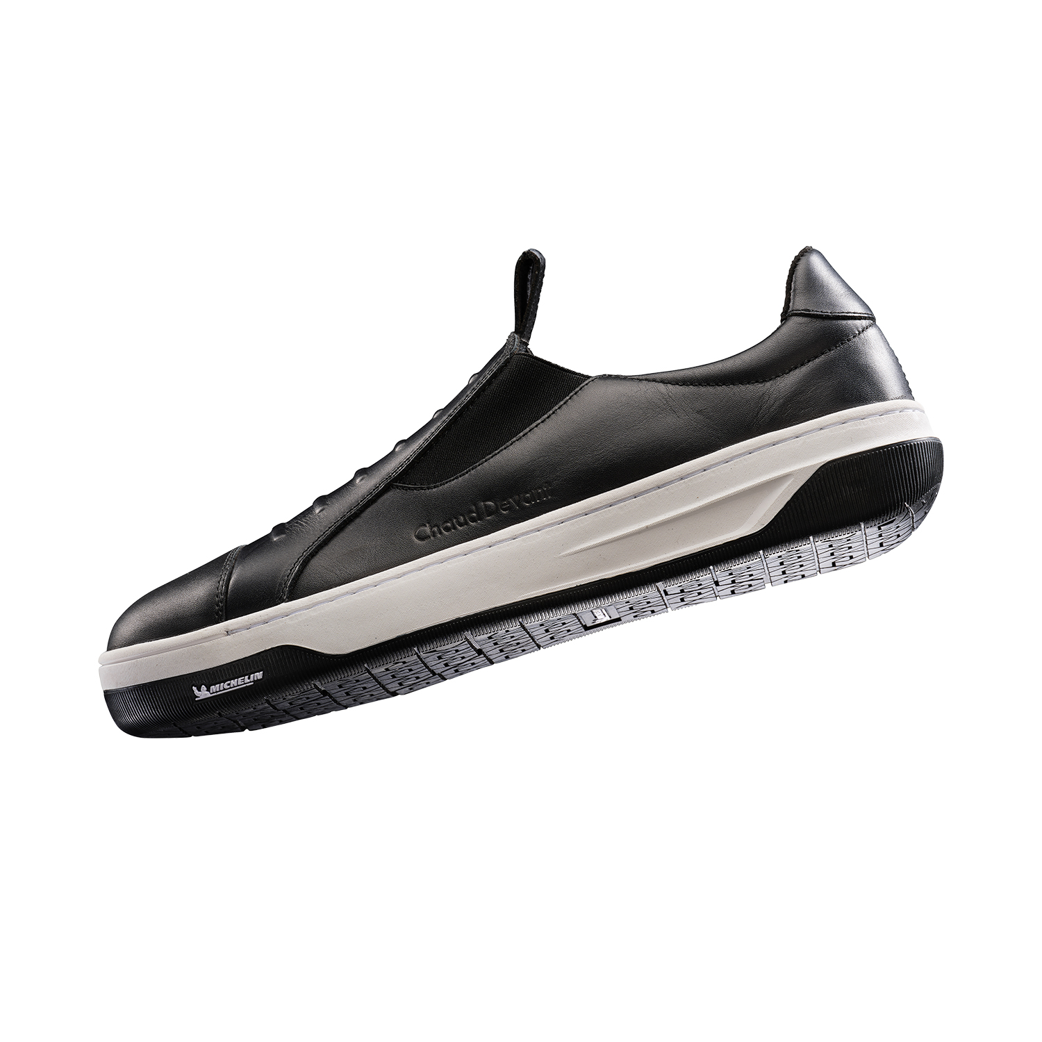Schuhe Chefs Footwear Michelin all kitchen floors, mit Sicherheitskappe, low, black, 100% Leder