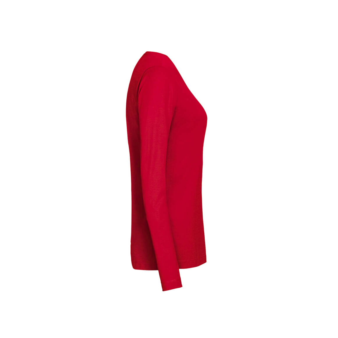Woman-Longsleeve Mikralinar, rot