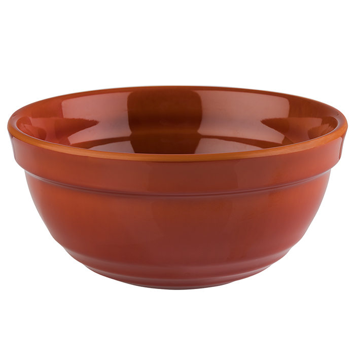 Schale -EMMA- Ø 14 cm, H: 6,5 cm Melamin, rot 0,5 Liter 