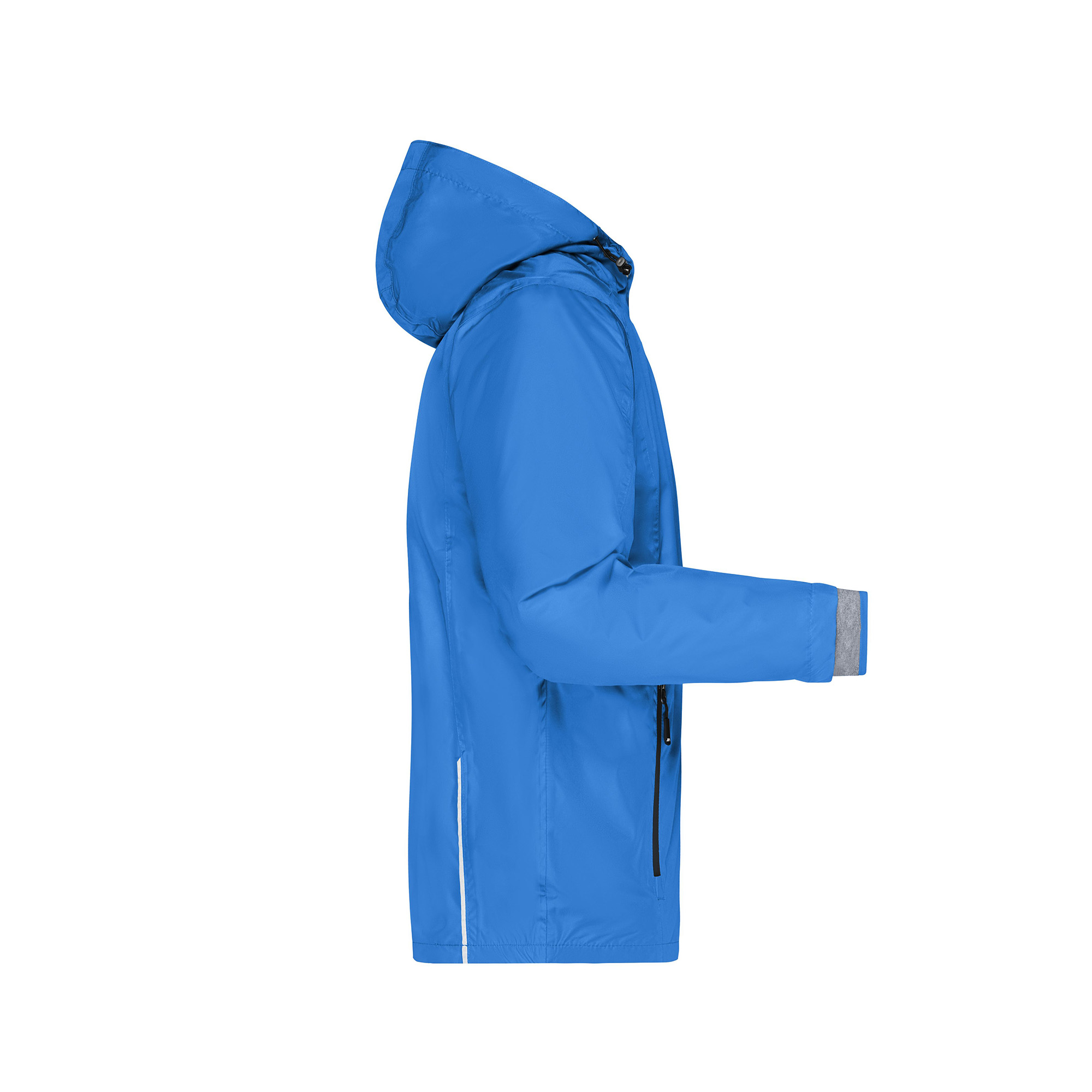 Herren-Doppeljacke 3 in 1, royal/schwarz