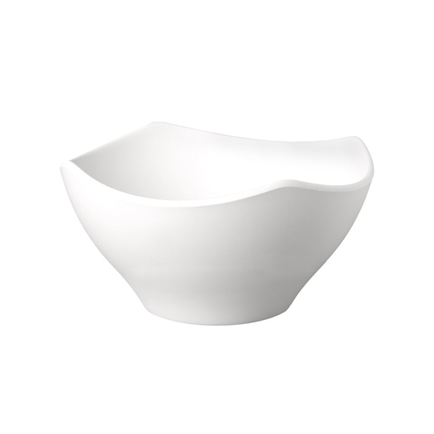 Schale -ZEN- 21 x 21 cm, H: 11 cm Melamin, schwarz, Steinoptik 