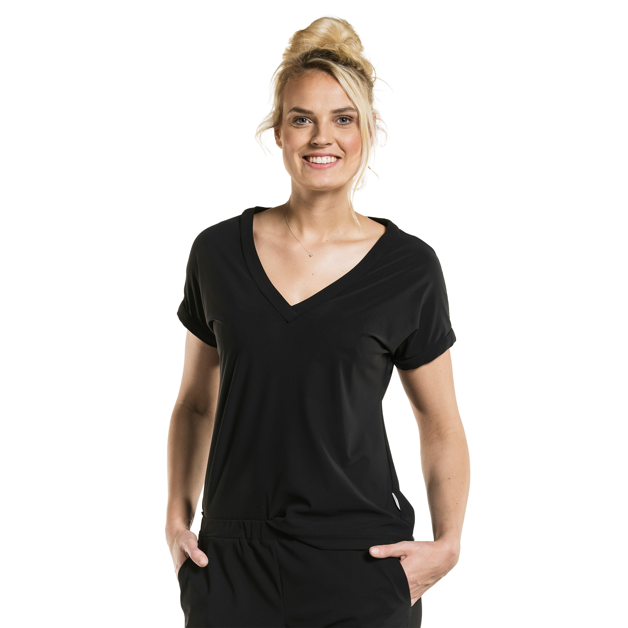 Chaud Devant Top Saffron Black