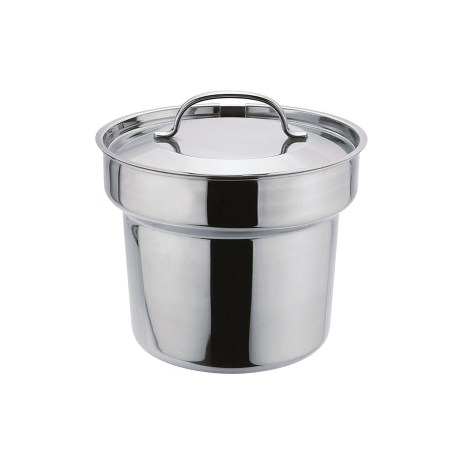 Bain-Marie Topf ca. Ø20cm, Höhe 18cm, 4,5 ltr.18/10 Edelstahl 