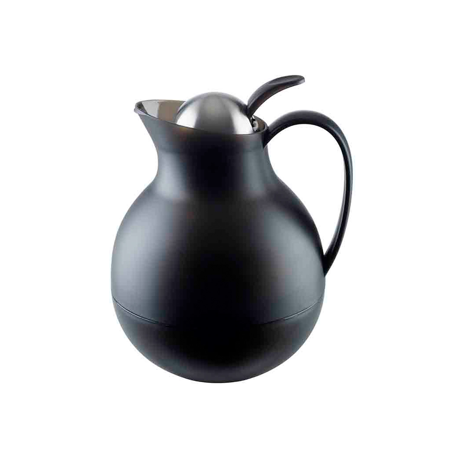 Isolierkanne -ECONOMY- Ø 16 cm, H: 20 cm, 1 Liter Polypropylen, Glas, Edelstahl 