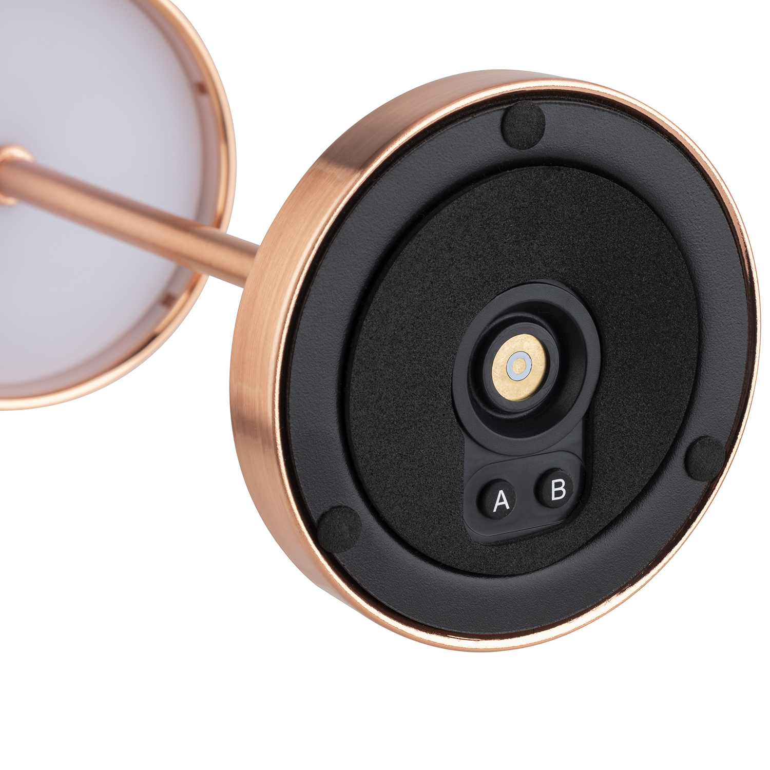 Tischleuchte MERLE MINI ø 9 cm, H: 25cm, kupfer