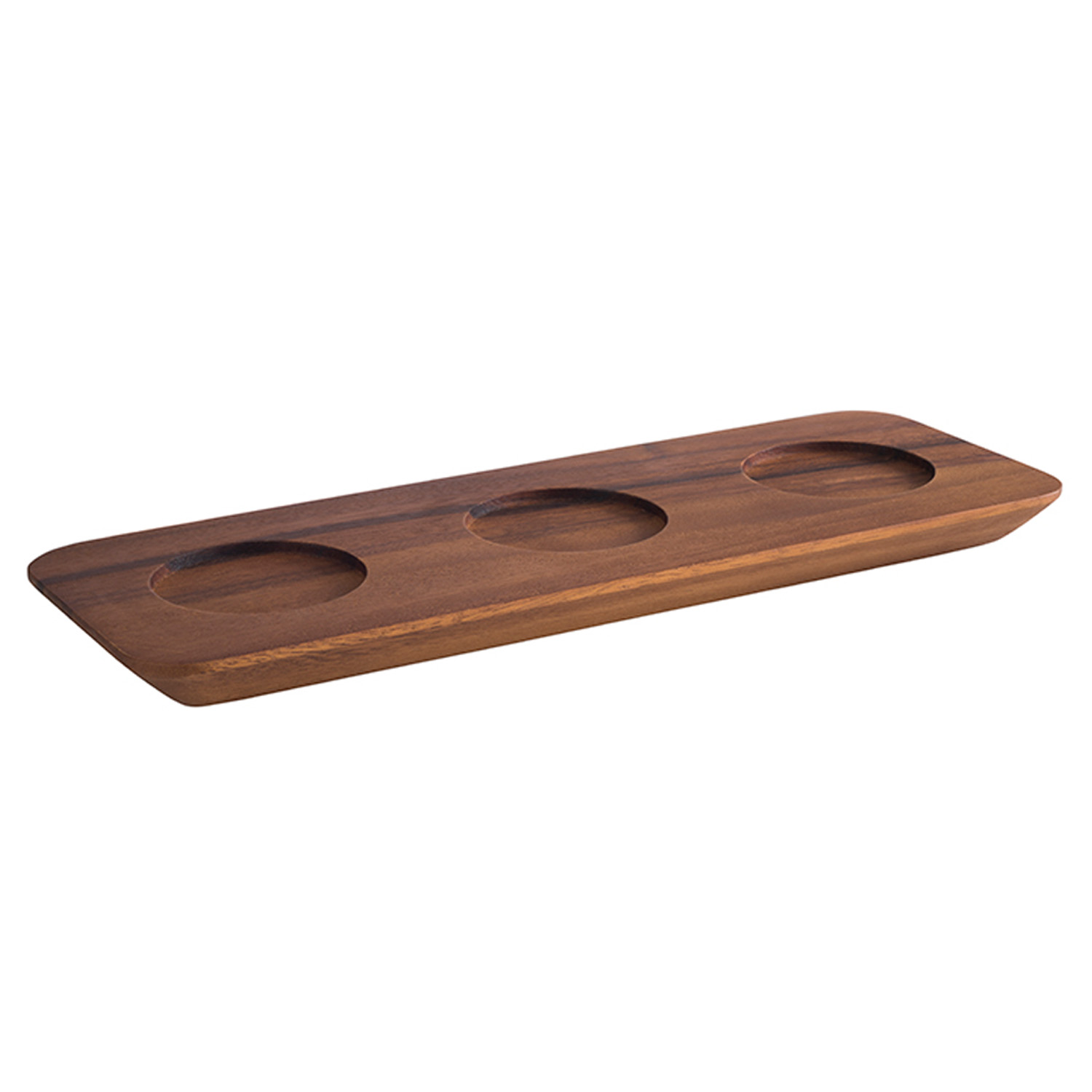 Servierbrett -NARROW- 31 x 11 cm, H: 2 cm Akazienholz 