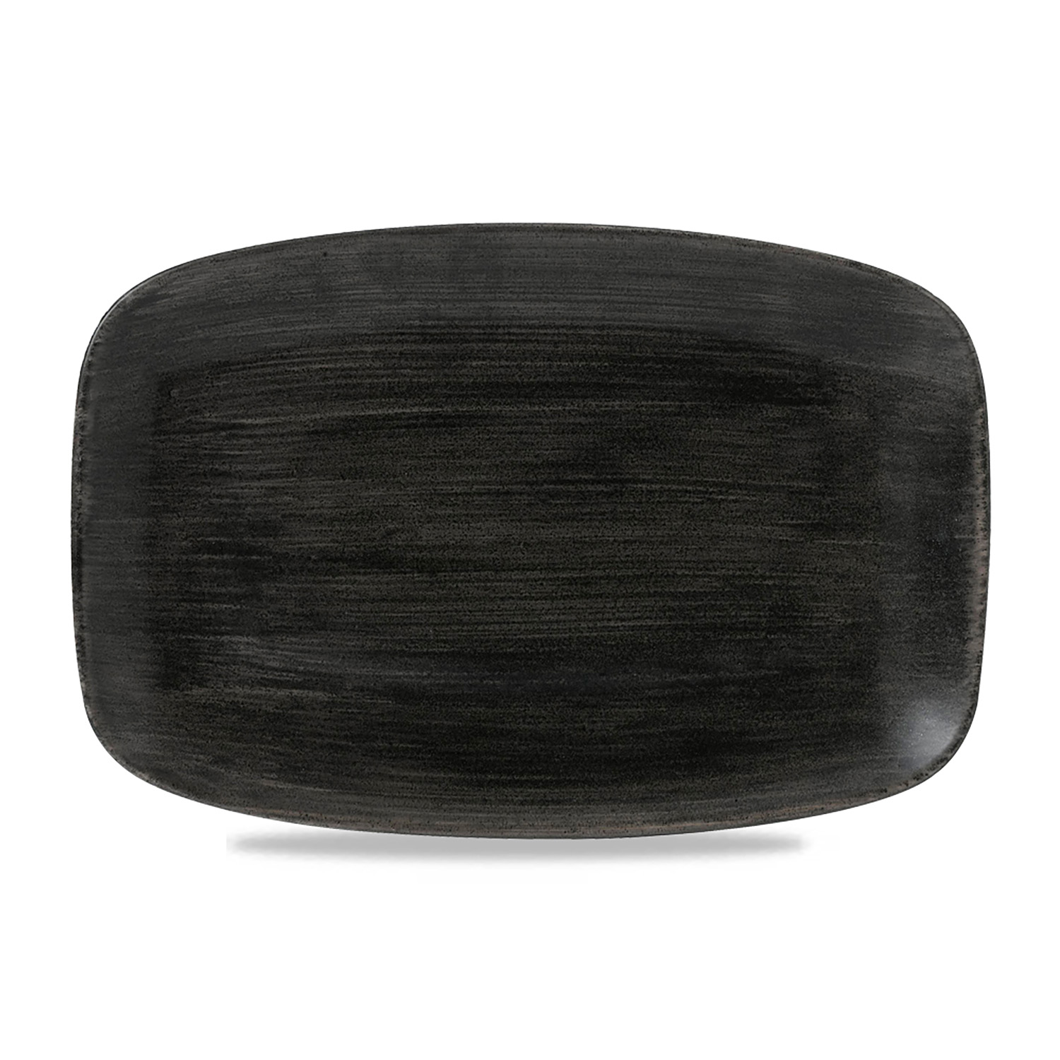 Chefs Oblong Platte No. 8, 30,0 x 19,9, Stonecast Patina Iron Black