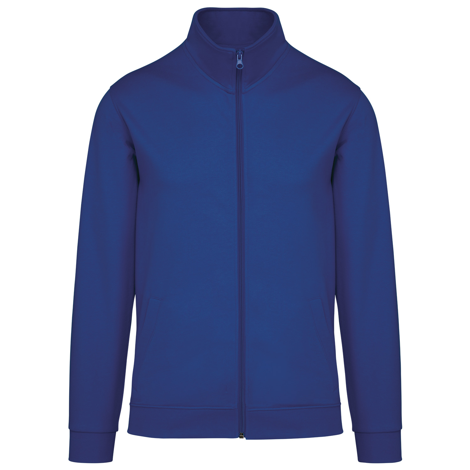 Unisex Sweatjacke, royal blue