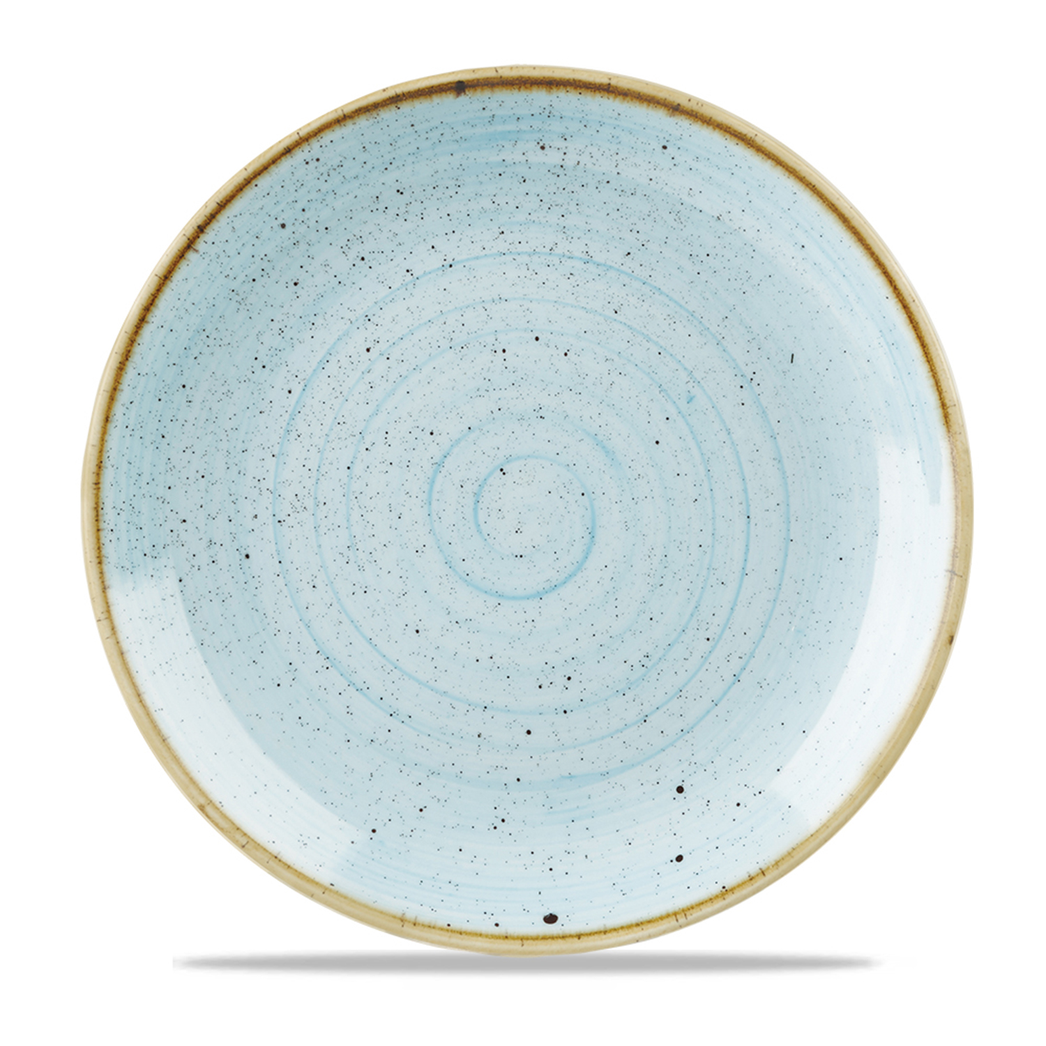 Coup Teller flach 26,0 cm, Stonecast Duck Egg Blue