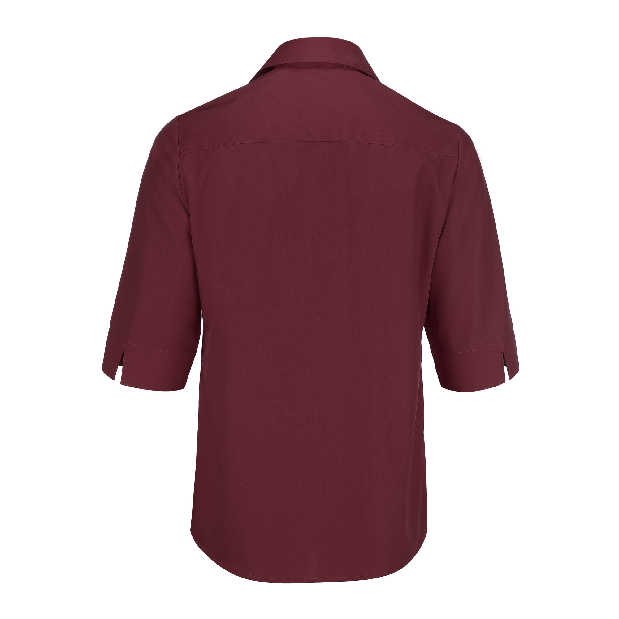 Damenbluse Laura, 3/4 Arm, bordeaux, untailliert Damenbluse Laura, 3/4 Arm, bordeaux, untailliert