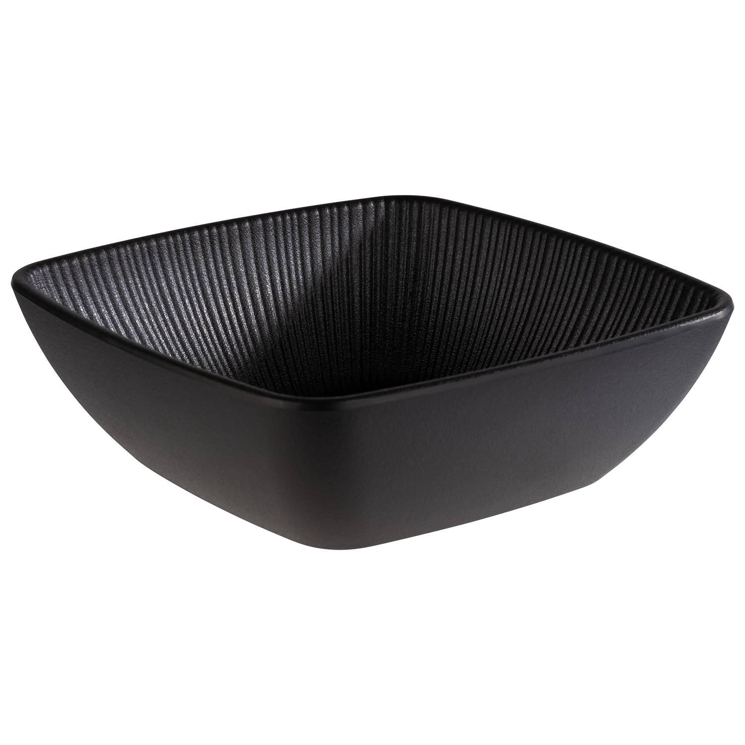 Schale -NERO- 16,5 x 16,5 cm, H: 5,5 cm, schwarz