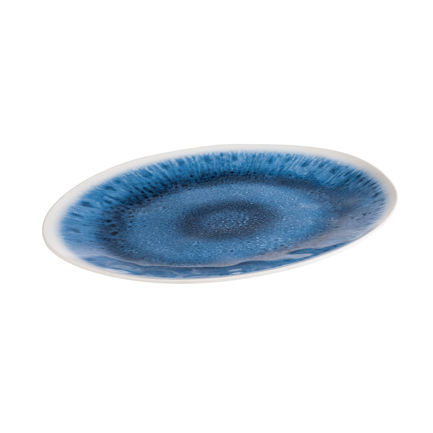 Tablett -BLUE OCEAN- 48 x 35,5 cm, H: 3 cm Melamin 