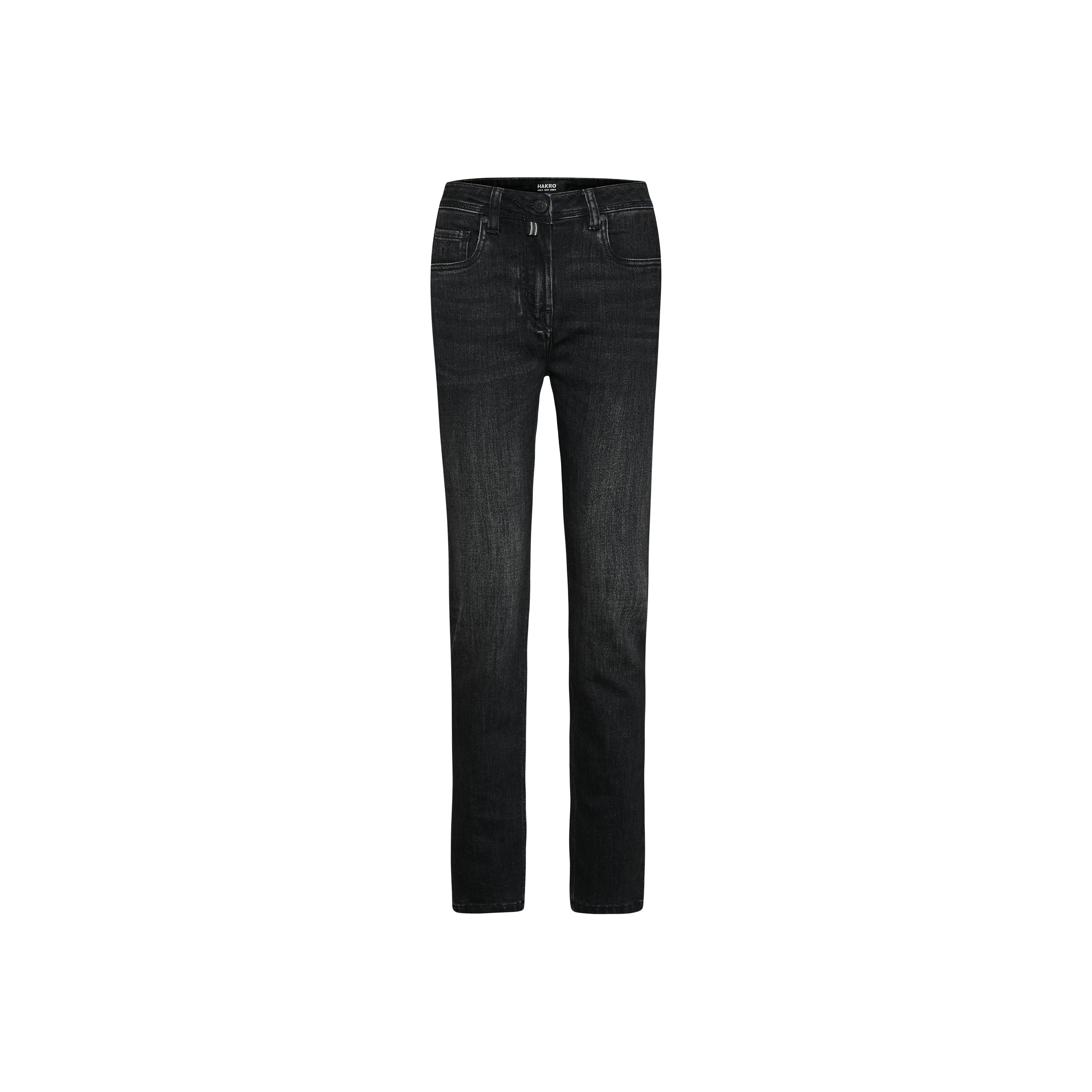 Damenhose 5-Pocket-Jeans x-stretch ECO, schwarz