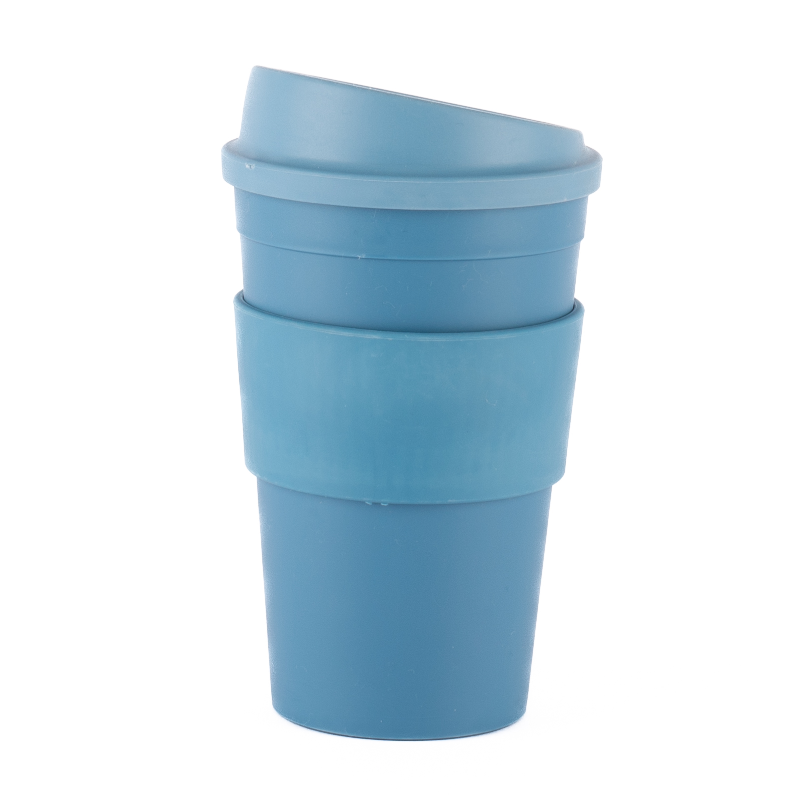 Kaffeebecher Mehrweg oceanblue 400 ml