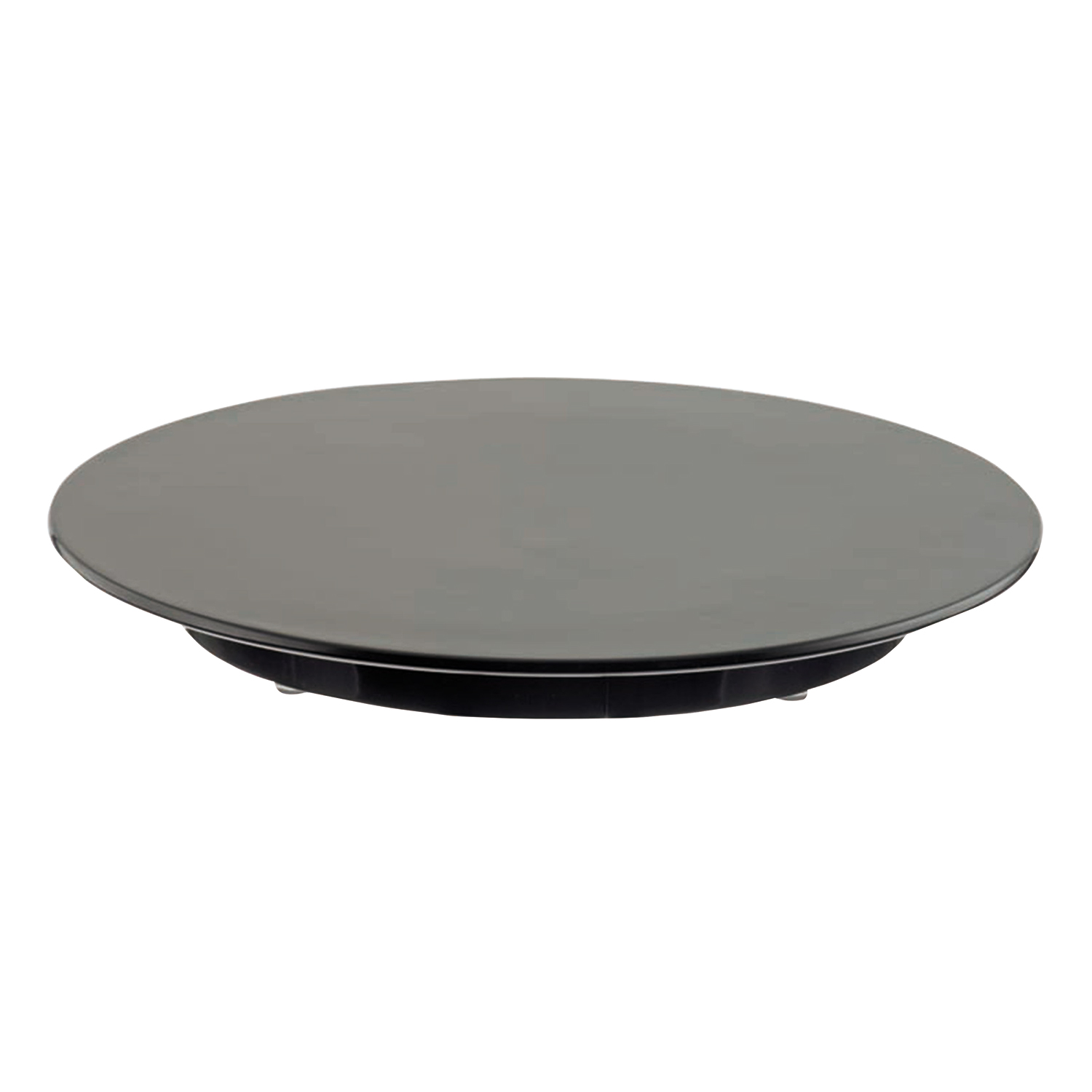 Tortenplatte 24 cm, schwarz