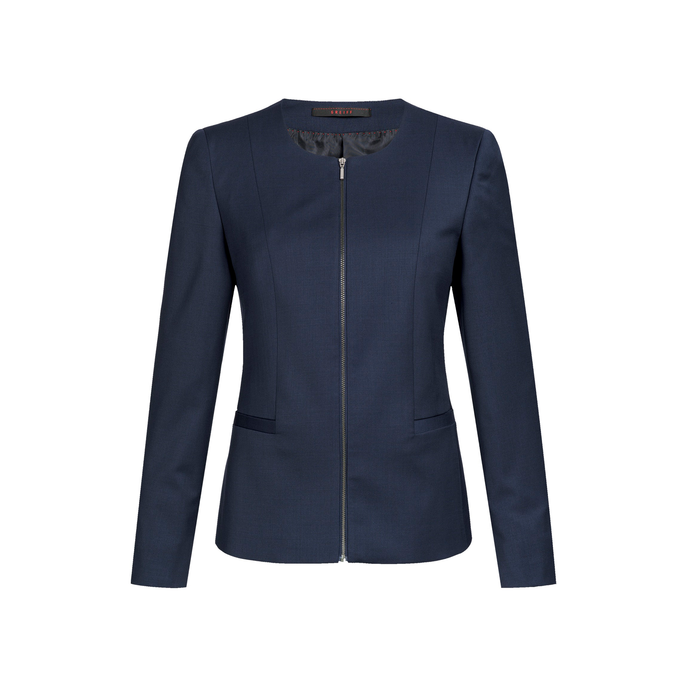 Damen Blazer Regular Fit, Modern with 37,5, dunkelblau