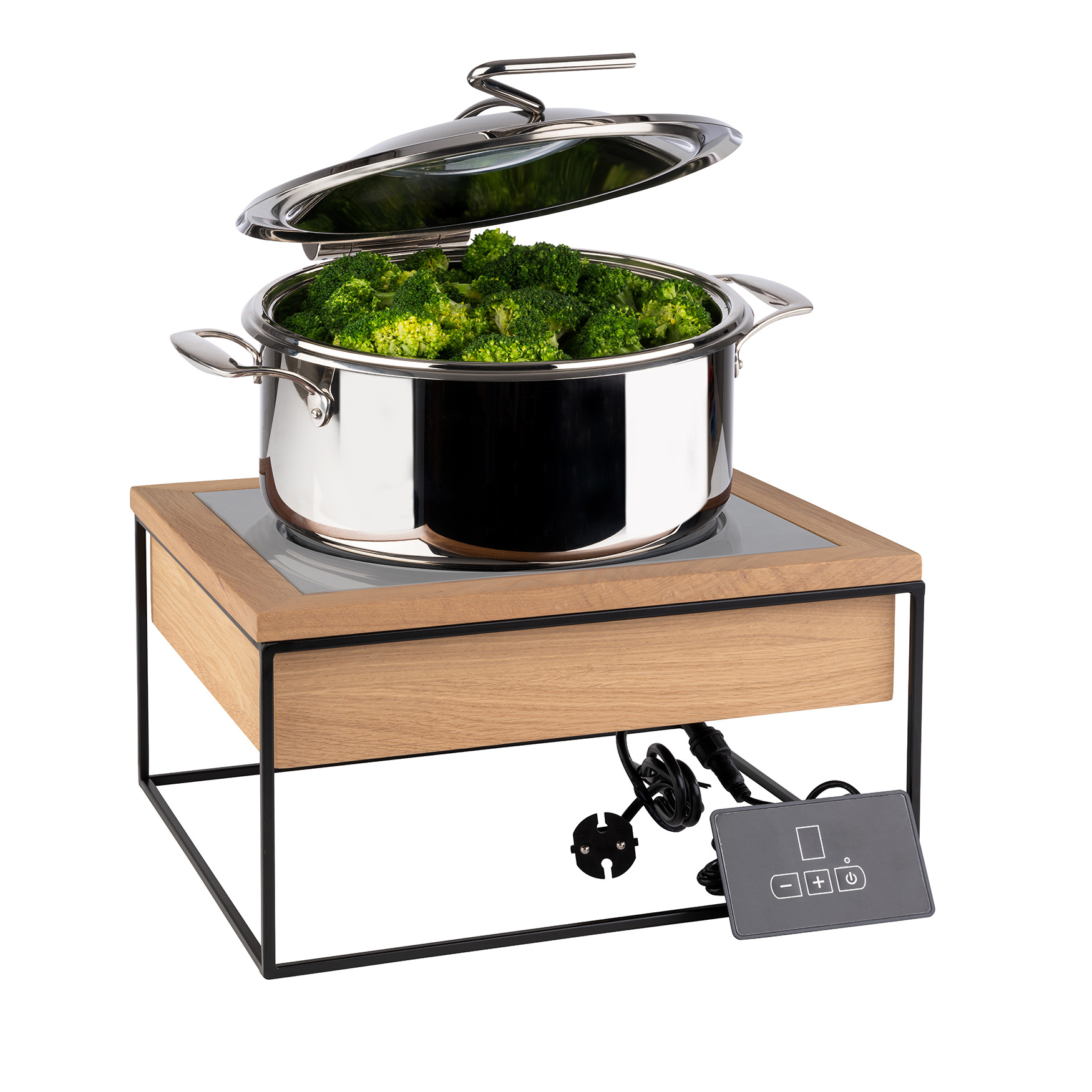 Induktionsstation 4 tlg Set, 35,4 x 32,5 x 19 cm Induktionsstation 4 tlg Set, 35,4 x 32,5 x 19 cm