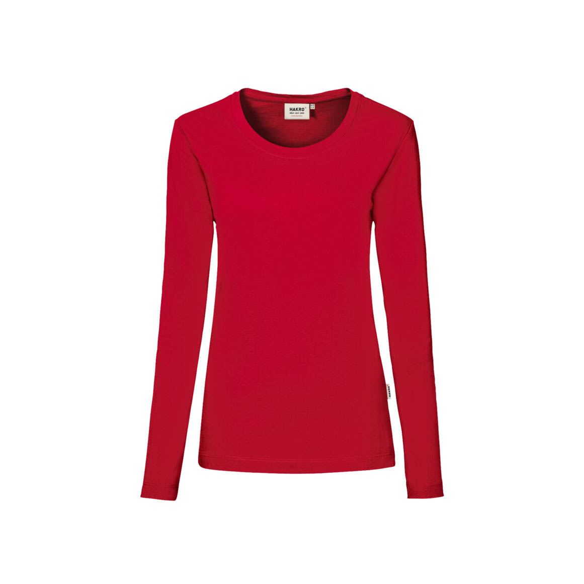 Woman-Longsleeve Mikralinar, rot